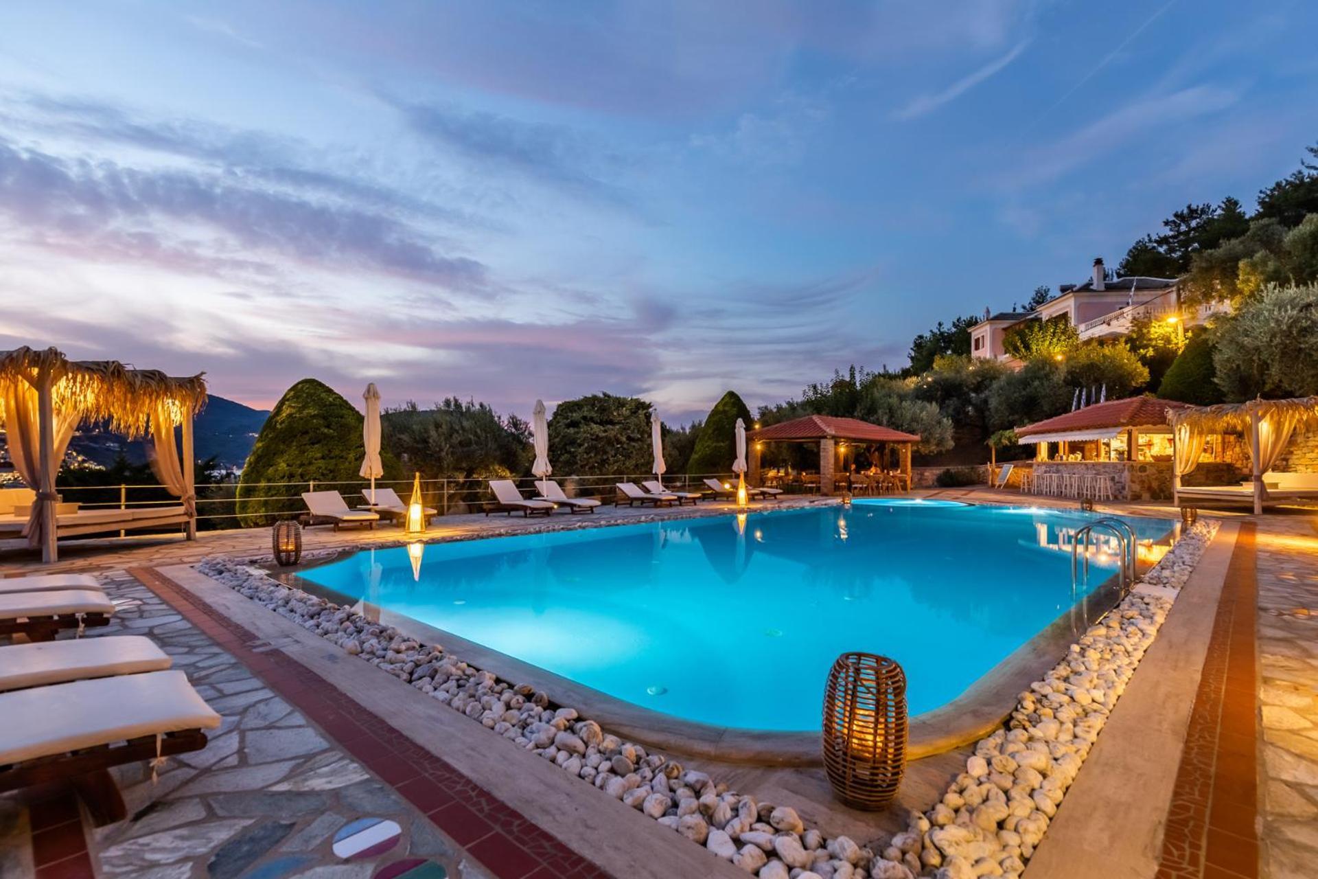 Ourania Studios & Apartments Skopelos Town Exterior foto