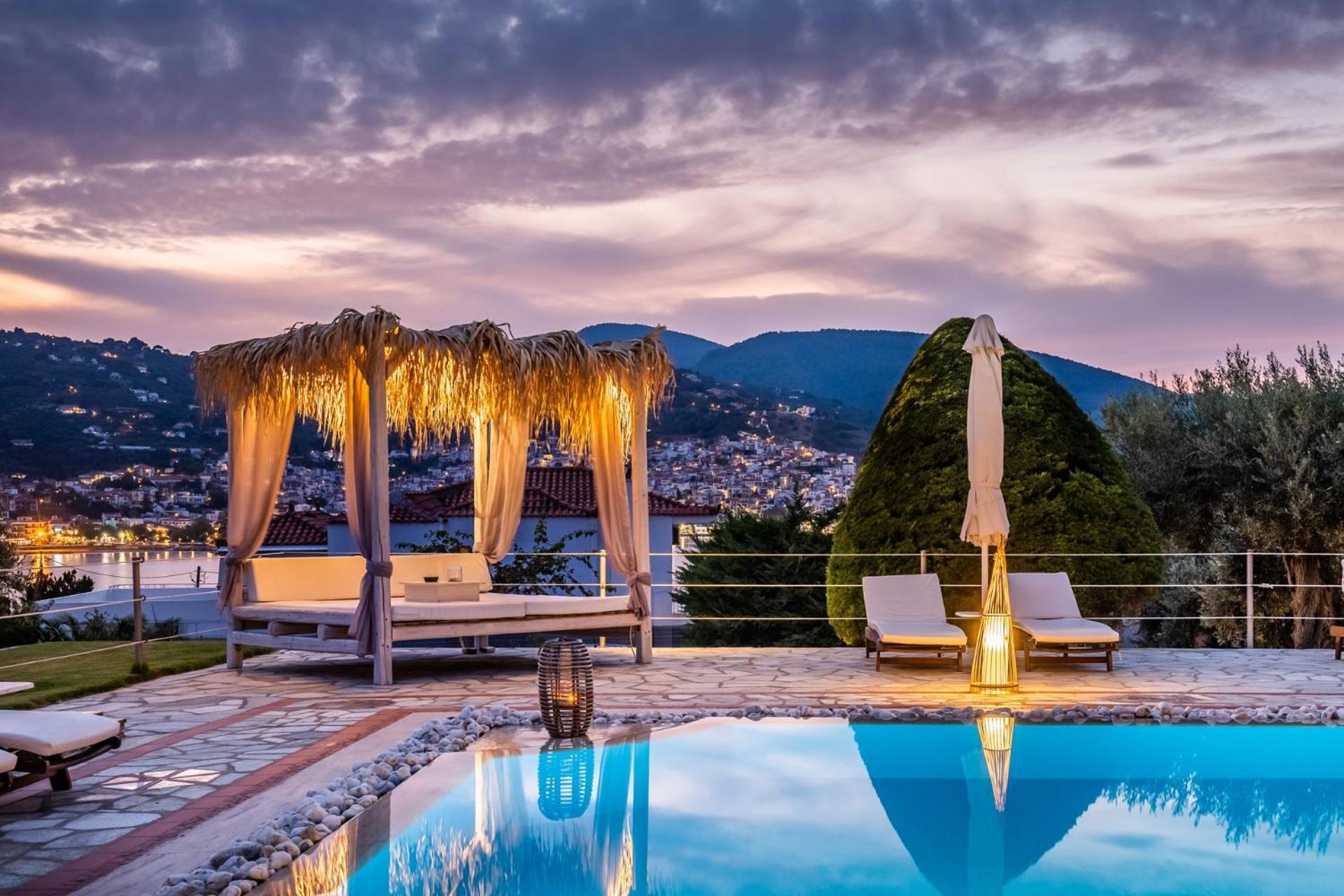 Ourania Studios & Apartments Skopelos Town Exterior foto