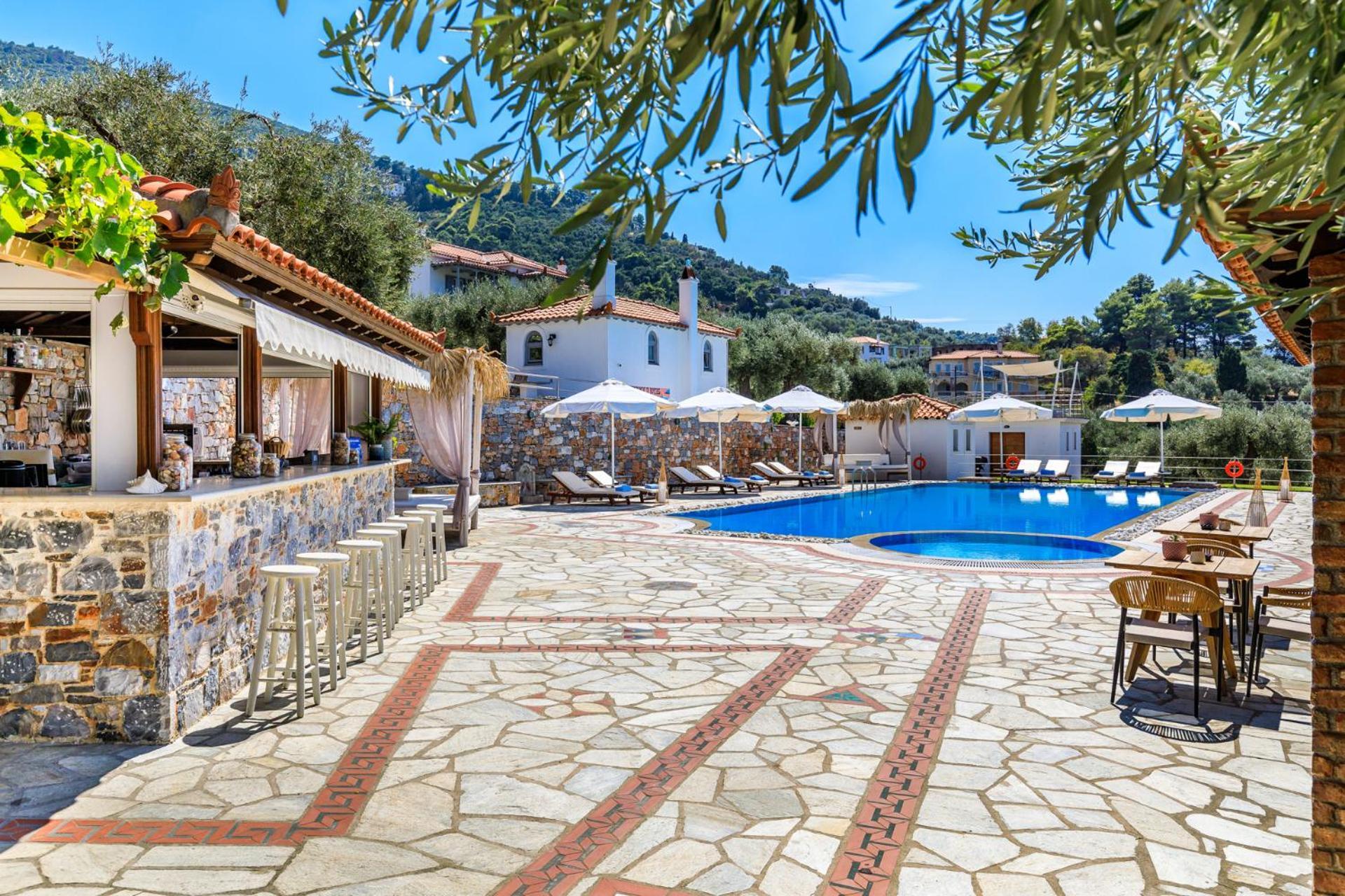 Ourania Studios & Apartments Skopelos Town Exterior foto
